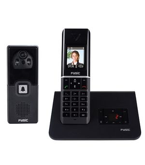 FYSIC_FX6107 DRAADLOZE TELEFOON met VIDEO DEURINTERCOM