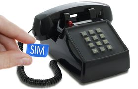 RETRO-TELEFOONS met SIM-kaart