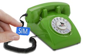 OPIS 60 MOBILE GROEN GSM TELEFOON