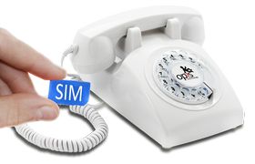 OPIS 60 MOBILE WIT GSM TELEFOON