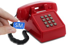 OPIS PUSH-ME-FON MOBILE ROOD GSM TELEFOON